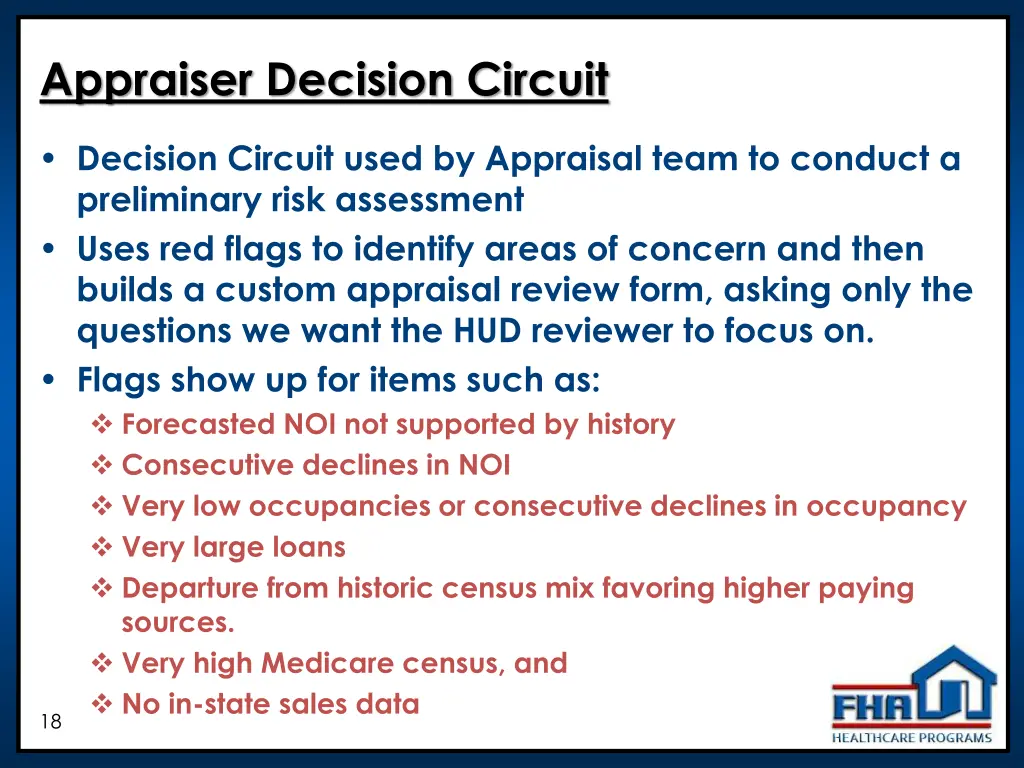 appraiser decision circuit