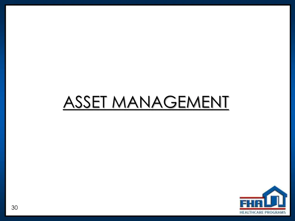 asset management