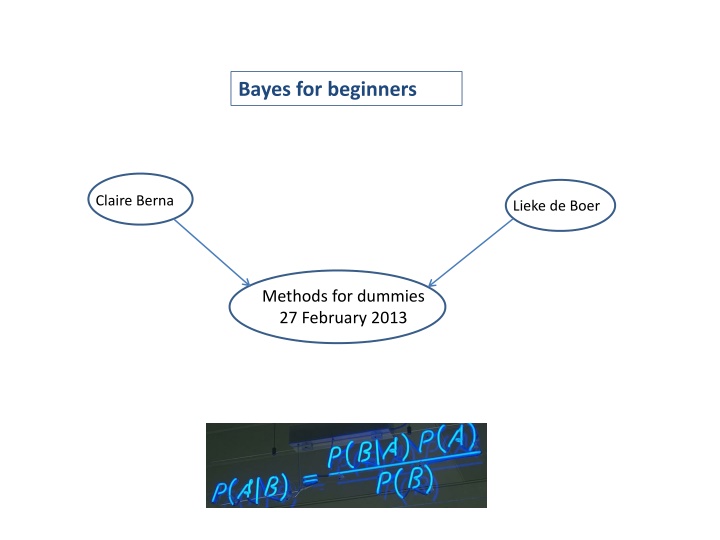 bayes for beginners