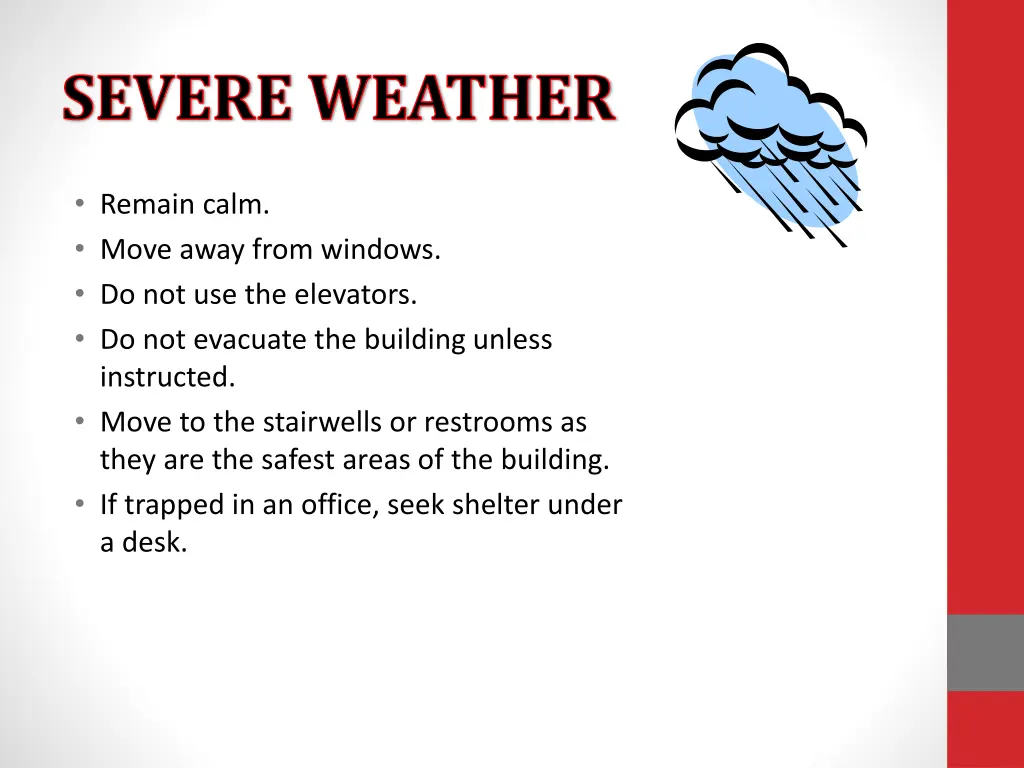 severe weather