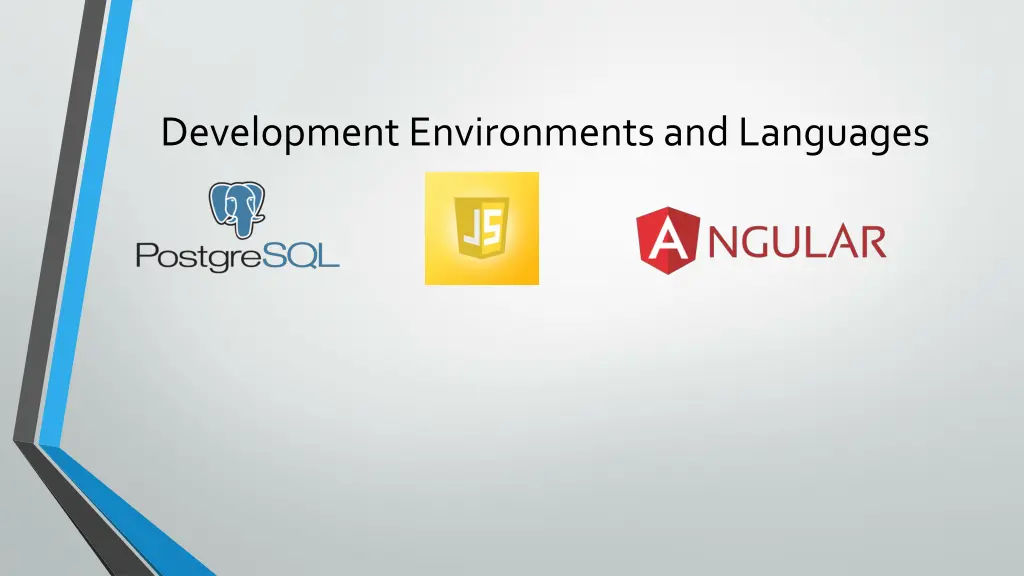 development environments and languages