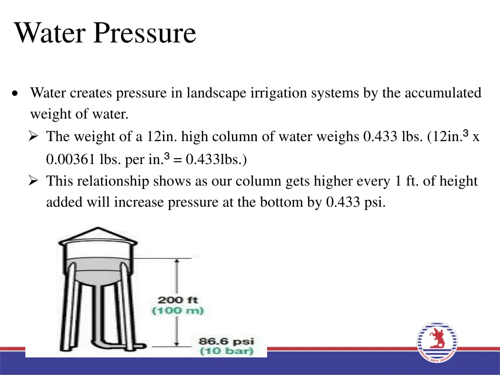 water pressure 3