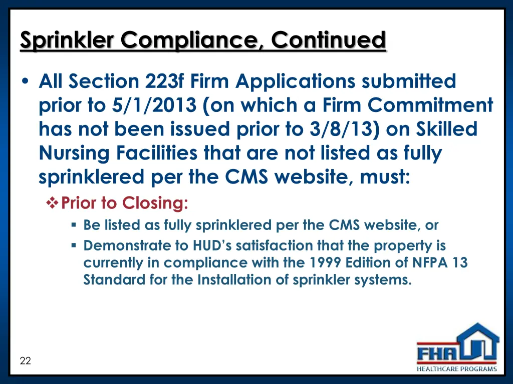 sprinkler compliance continued 1