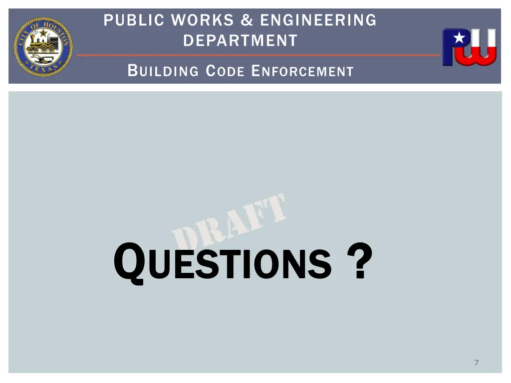 public works engineering department 6