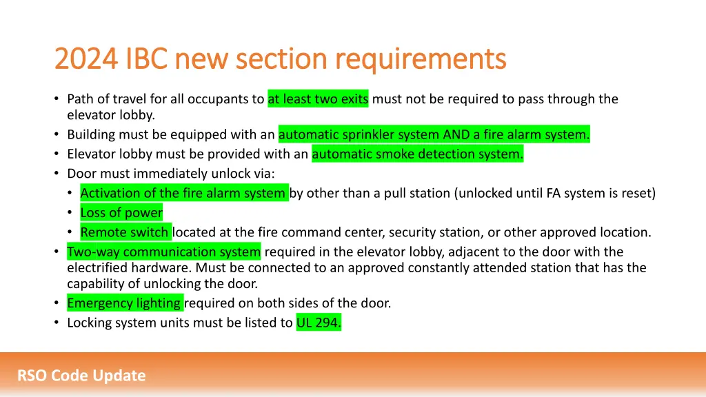 2024 ibc new section requirements 2024