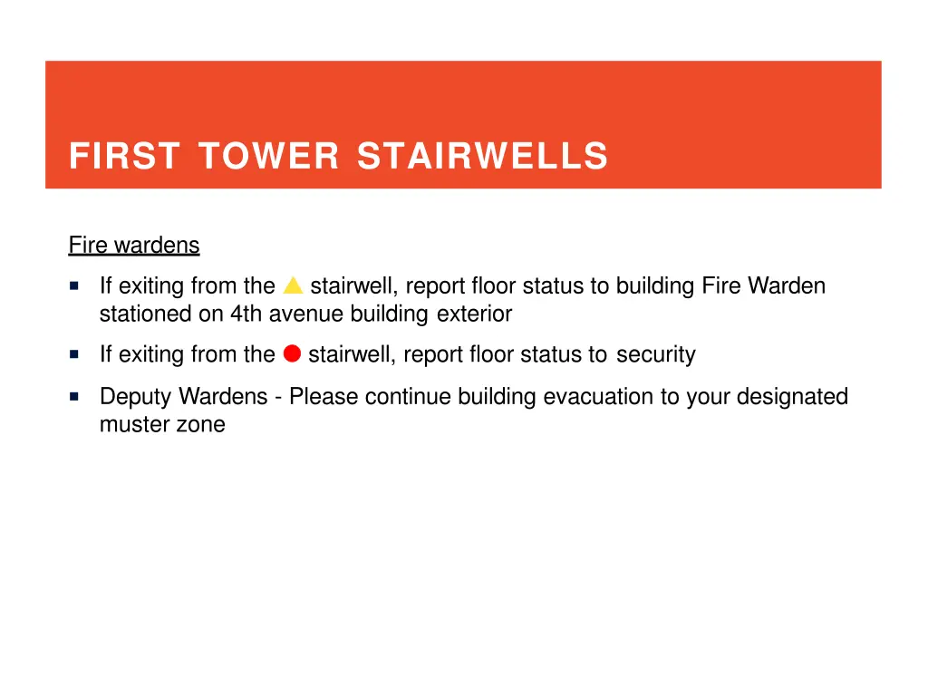 first tower stairwells 1