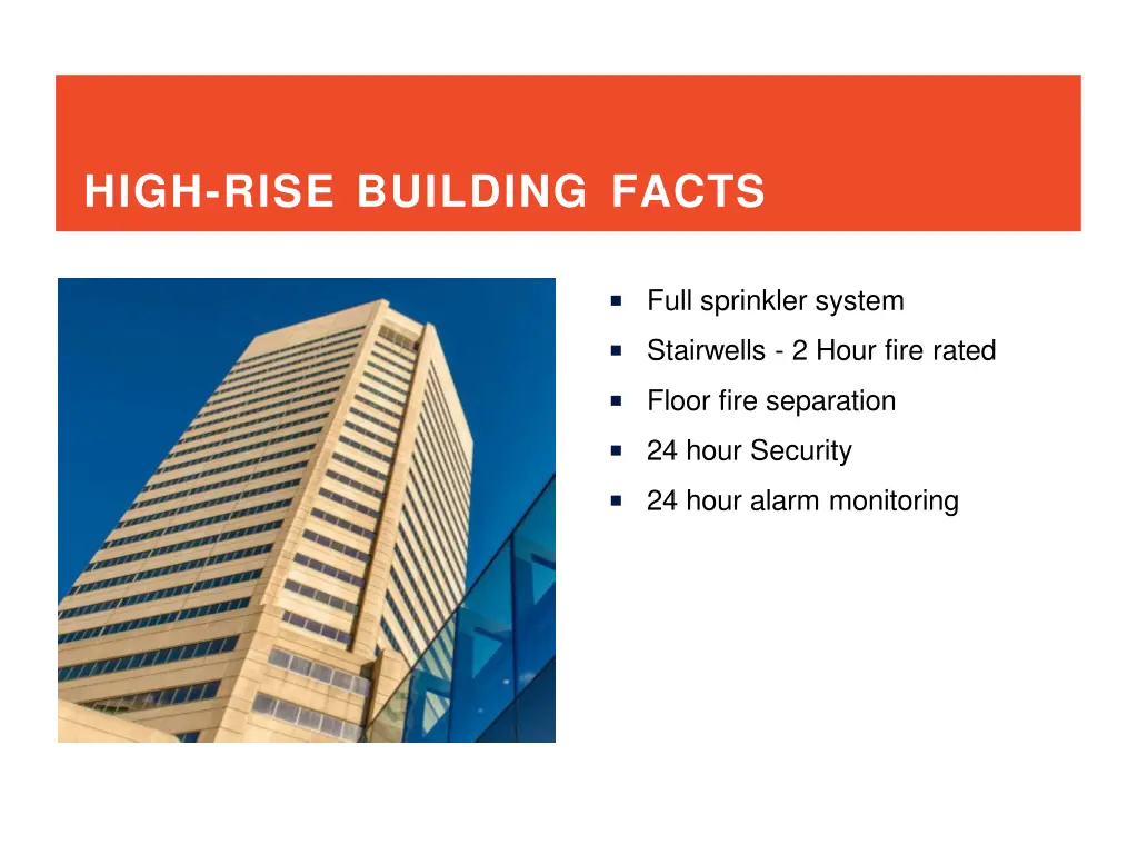 high rise building facts