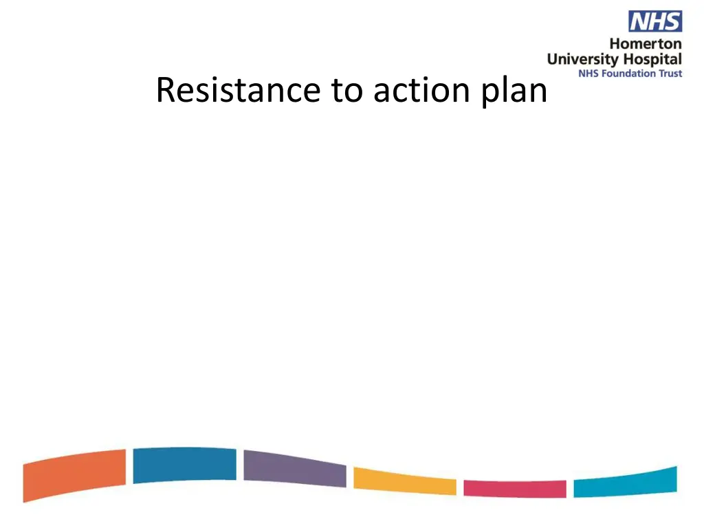 resistance to action plan