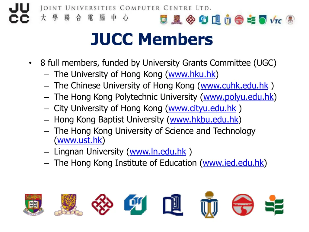 jucc members