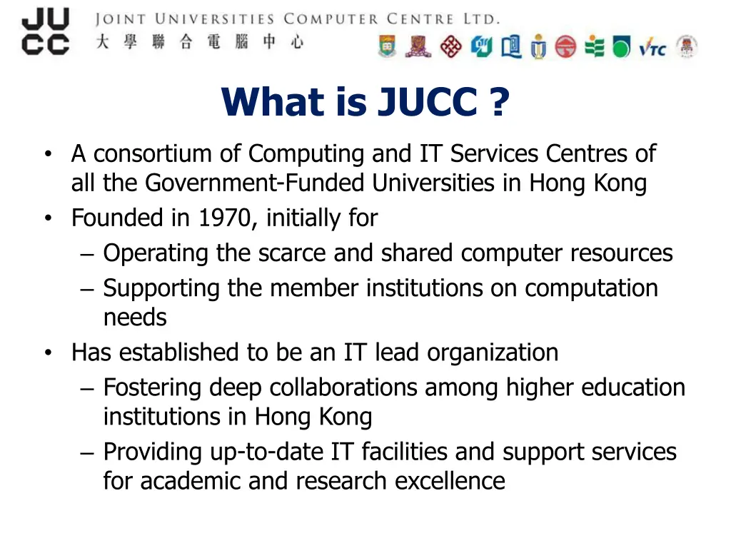 what is jucc