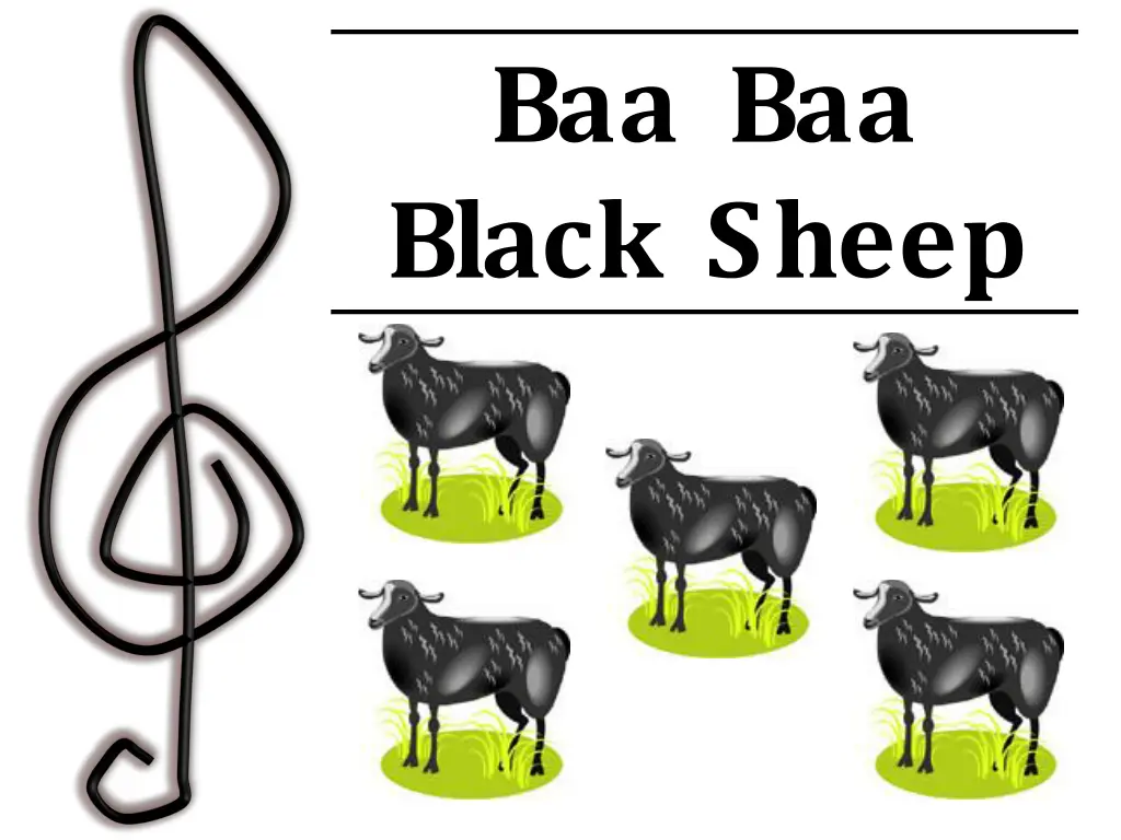 baa baa black sheep