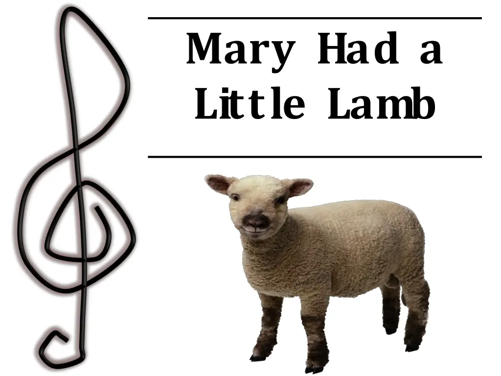 mary had a little lamb