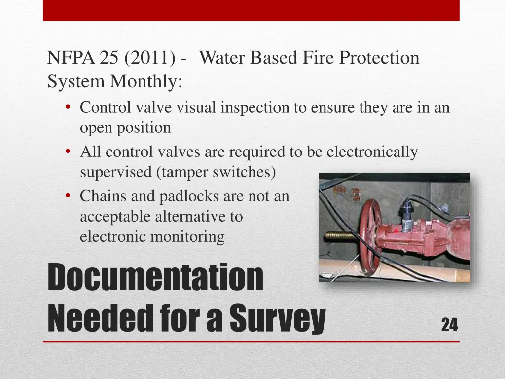 nfpa 25 2011 water based fire protection system