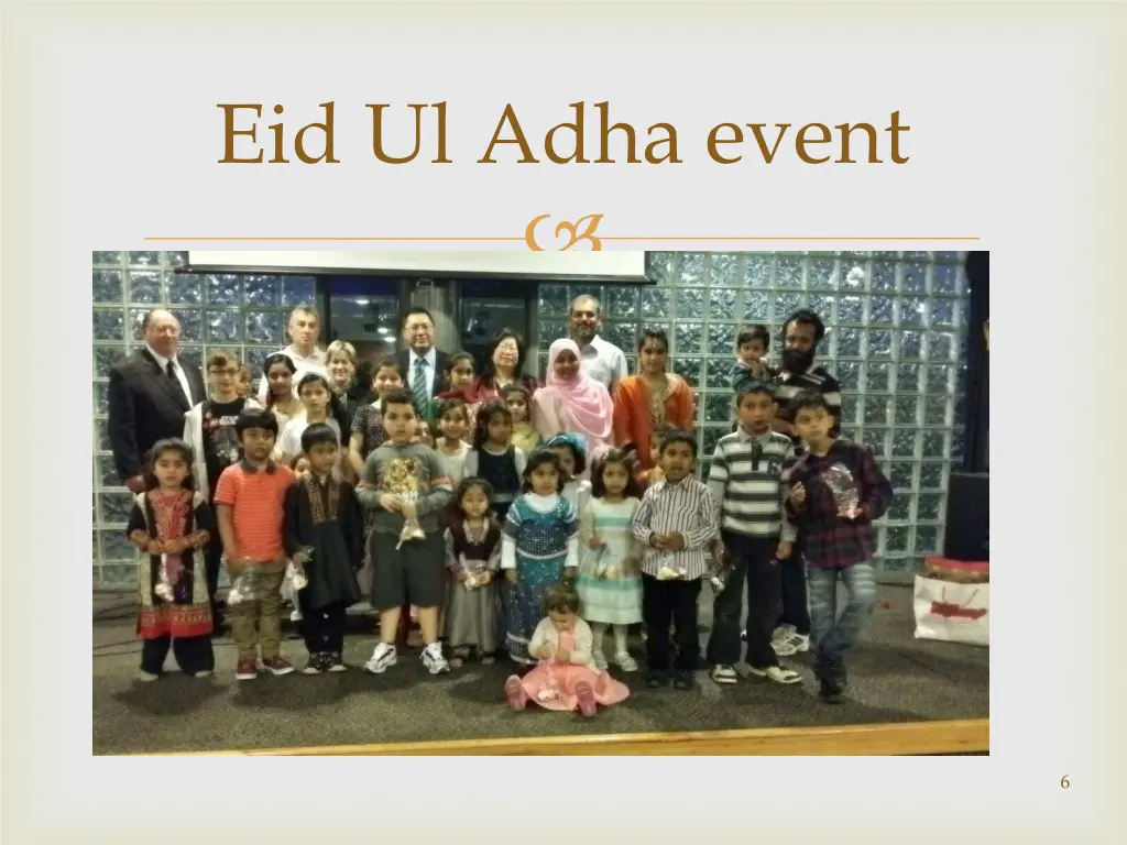 eid ul adha event