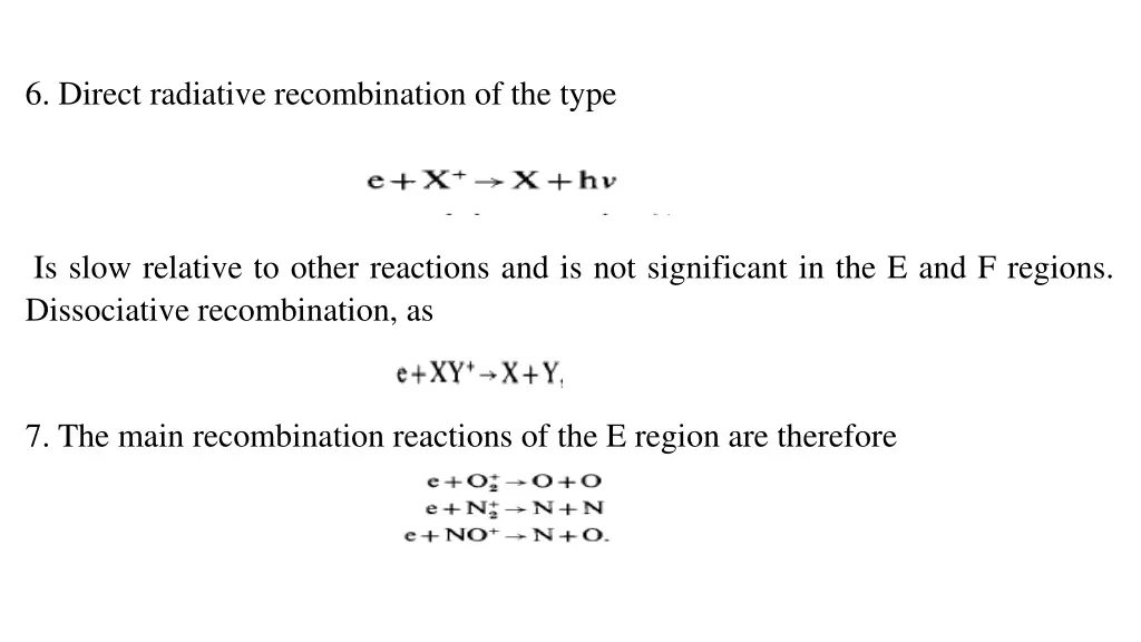 6 direct radiative recombination of the type