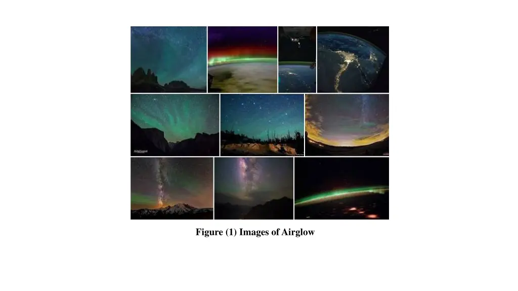 figure 1 images of airglow