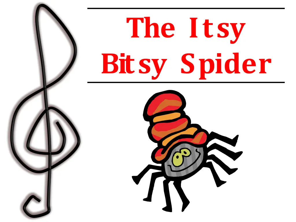 the itsy bitsy spider