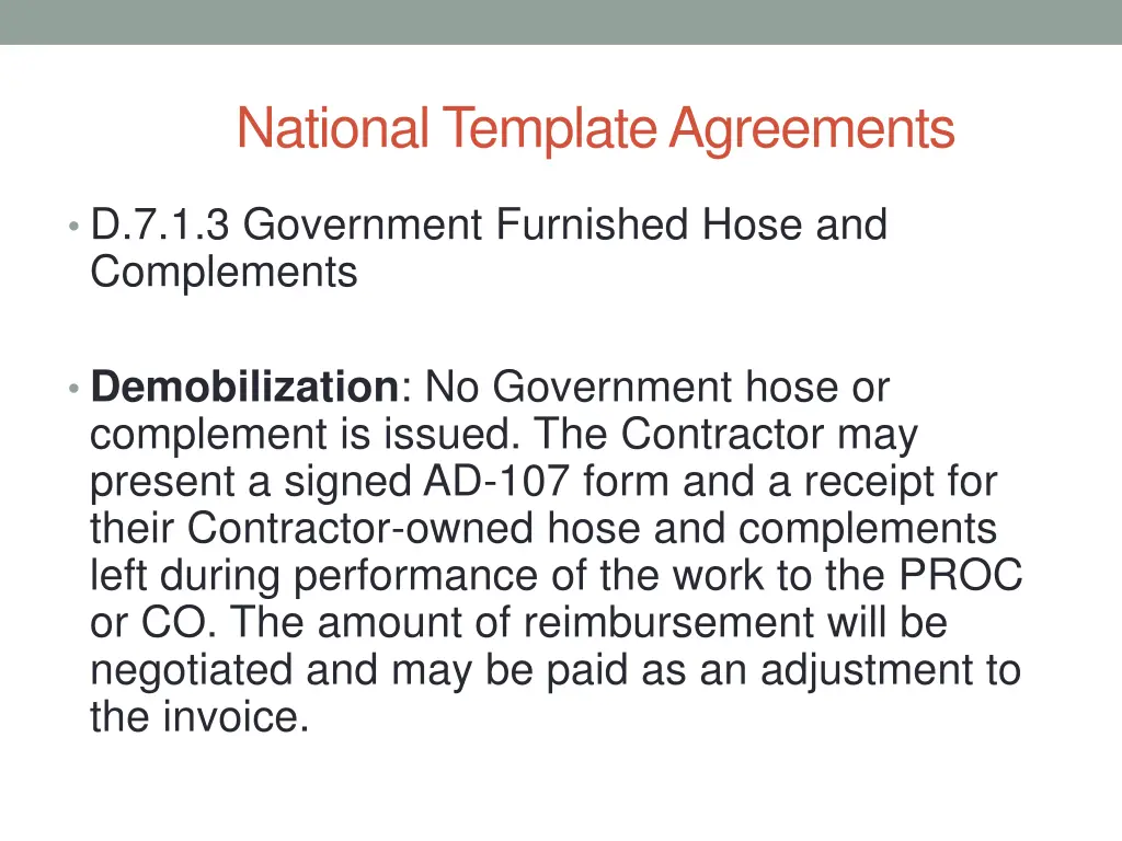 national template agreements 3