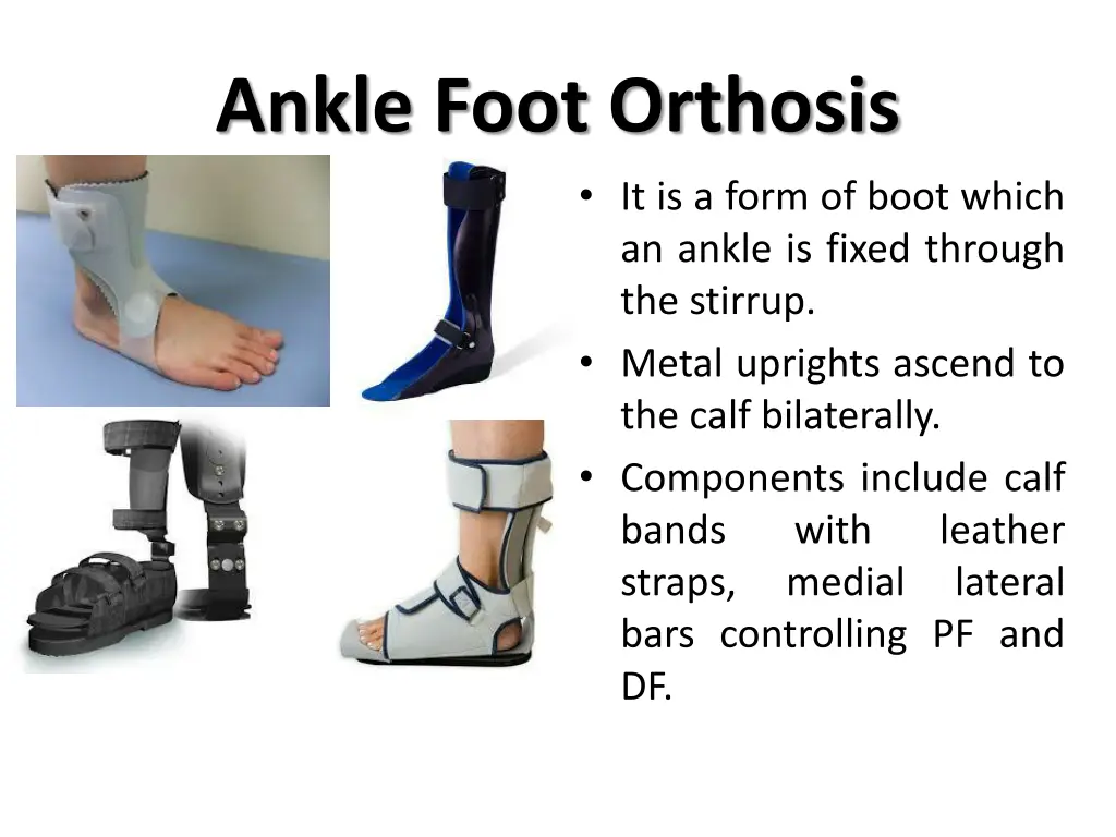 ankle foot orthosis