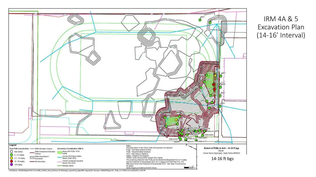 irm 4a 5 excavation plan 14 16 interval