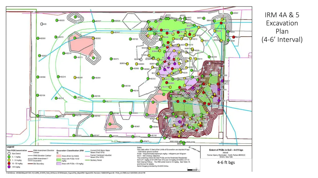 irm 4a 5 excavation plan 4 6 interval