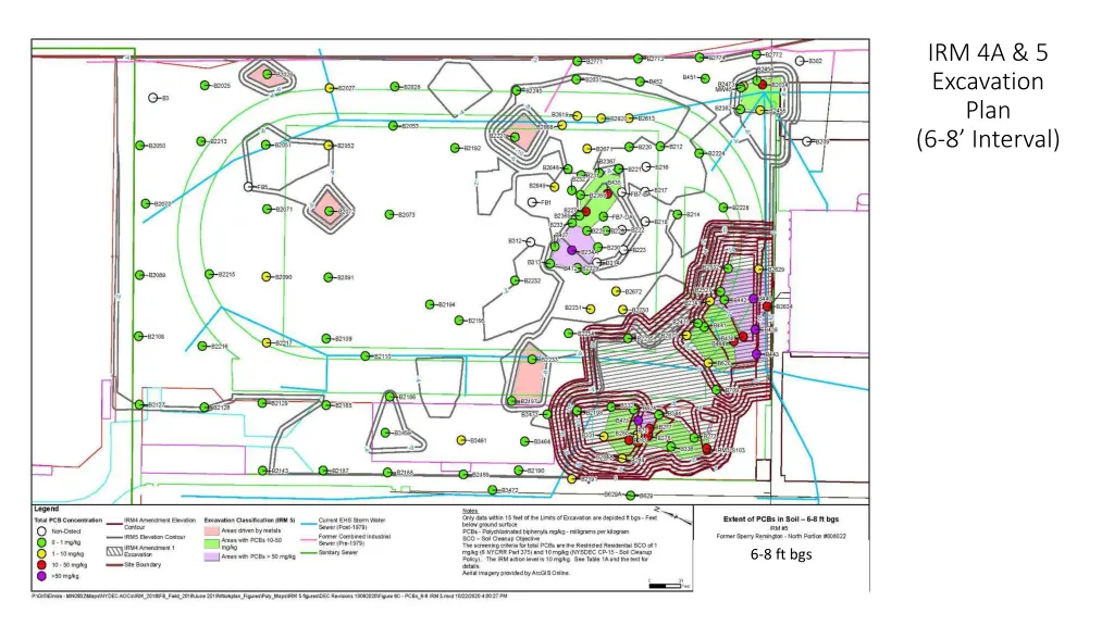 irm 4a 5 excavation plan 6 8 interval