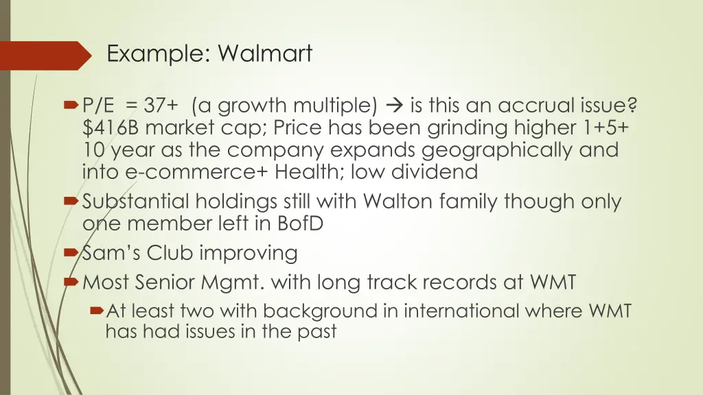 example walmart