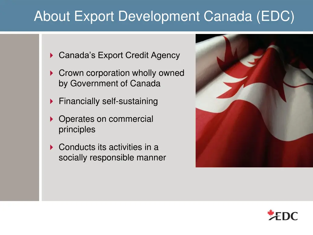 about export development canada edc