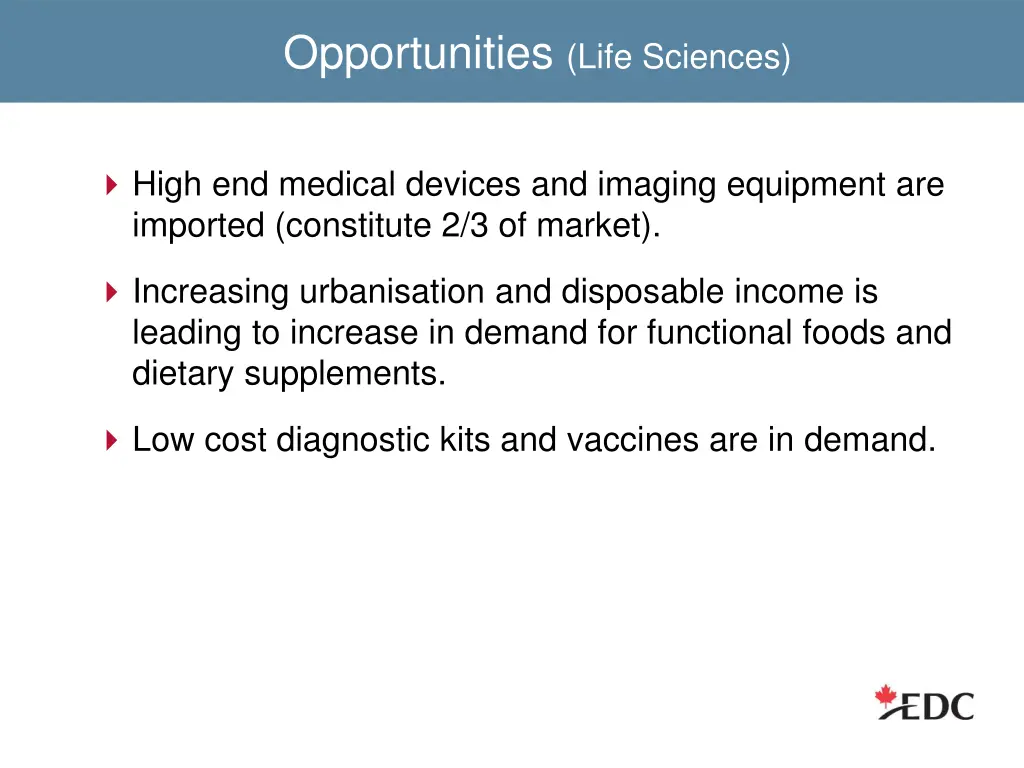 opportunities life sciences