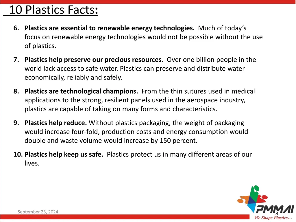 10 plastics facts 1