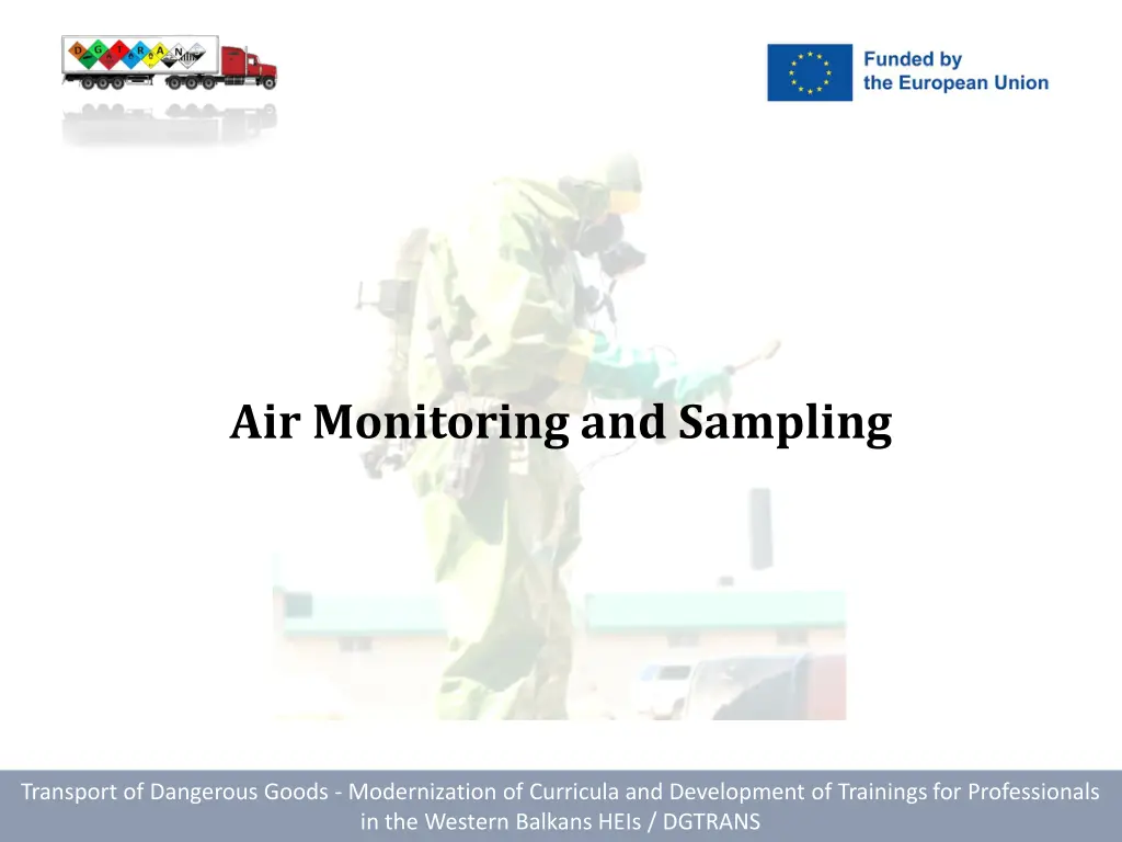 air monitoring and sampling