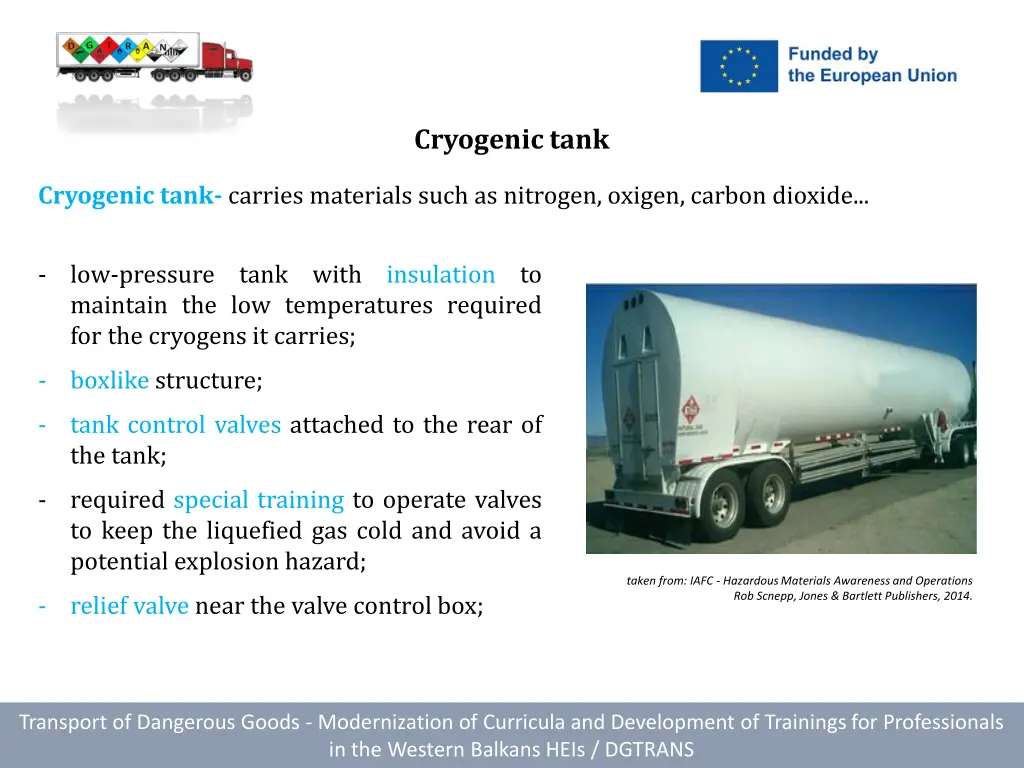 cryogenic tank