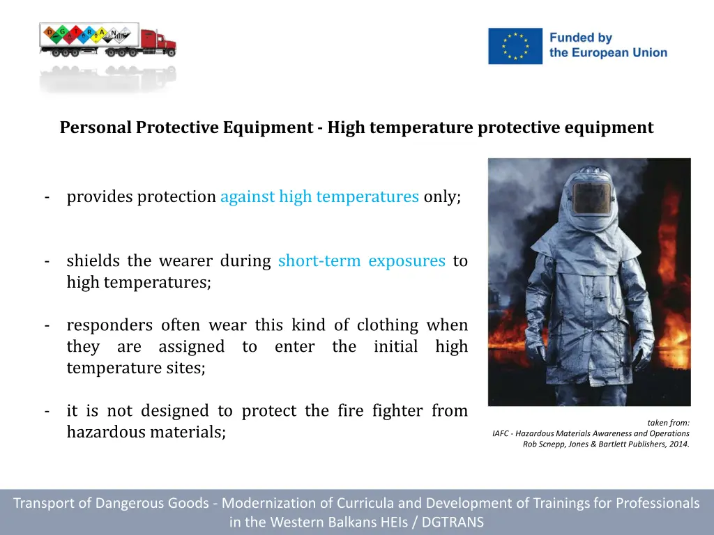 personal protective equipment high temperature