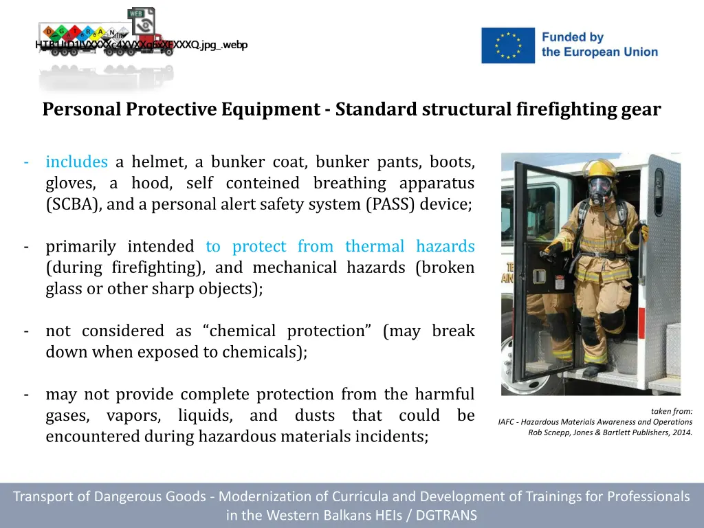 personal protective equipment standard structural