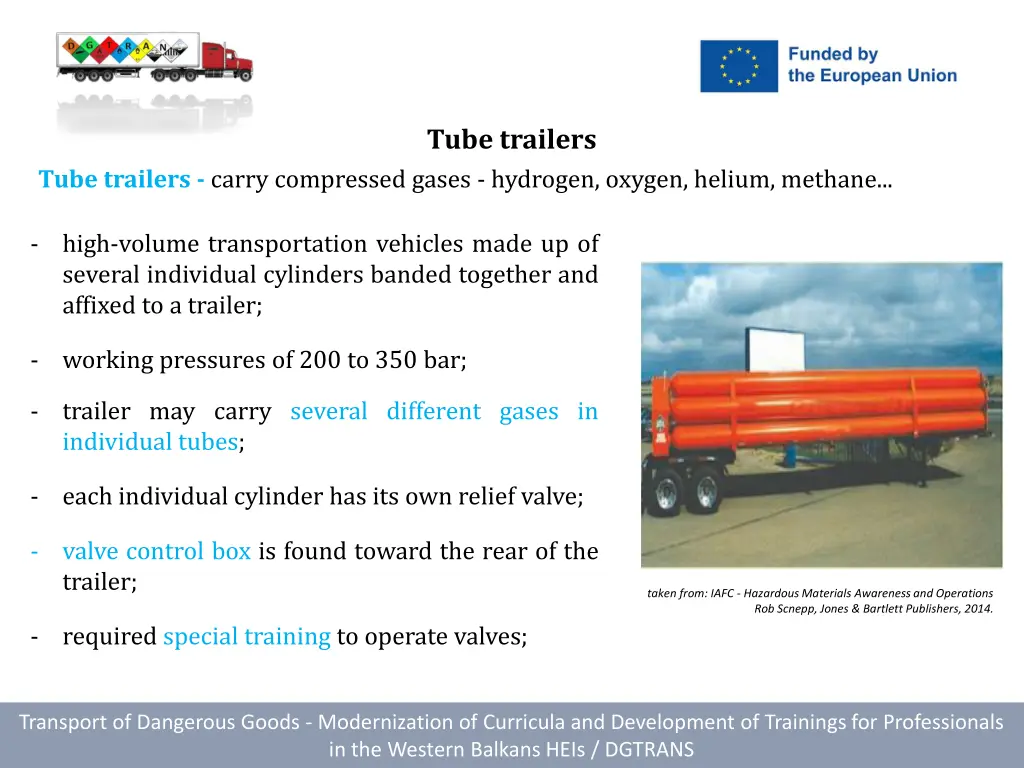 tube trailers