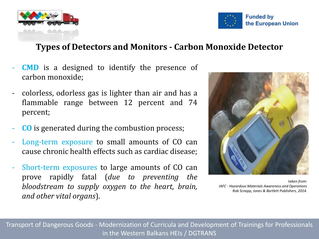 types of detectors and monitors carbon monoxide