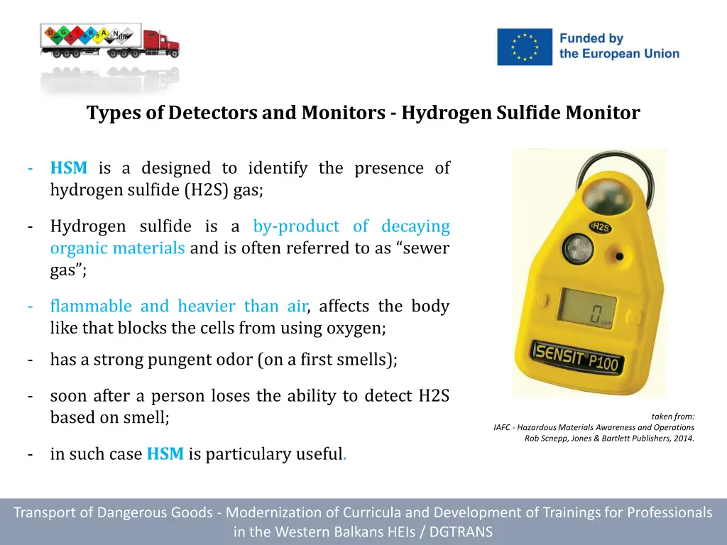 types of detectors and monitors hydrogen sulfide