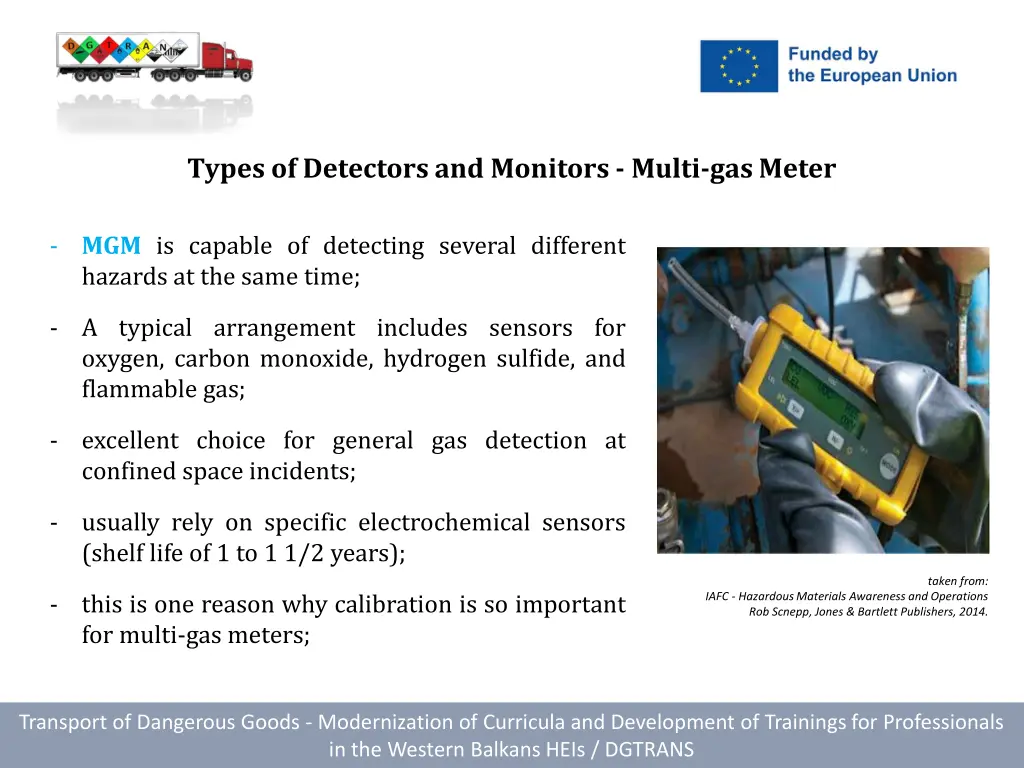 types of detectors and monitors multi gas meter