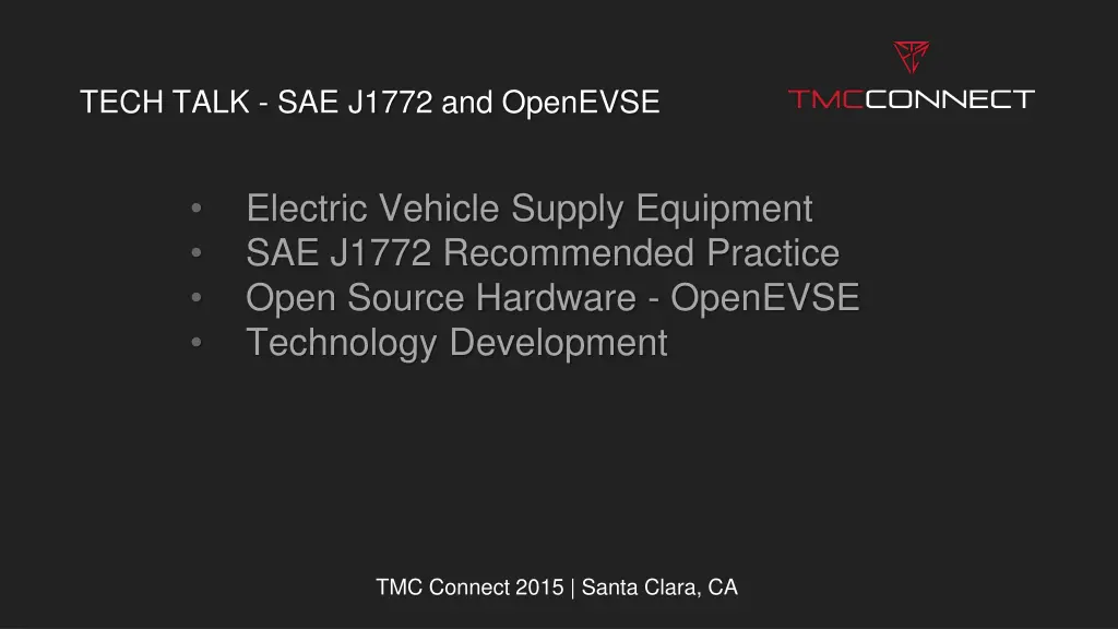 tech talk sae j1772 and openevse