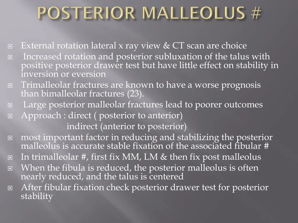 external rotation lateral x ray view ct scan