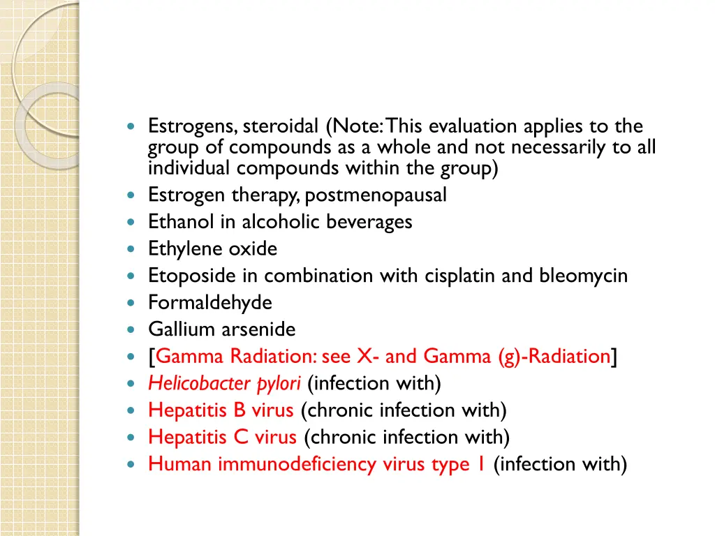 estrogens steroidal note this evaluation applies