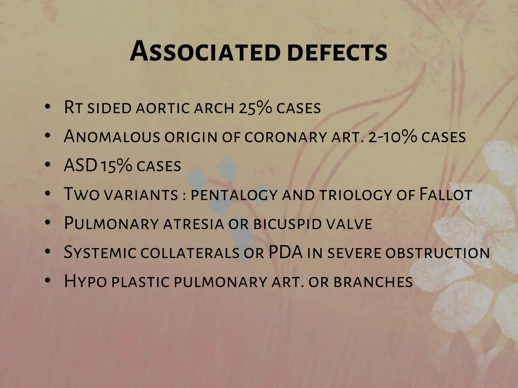 associated defects