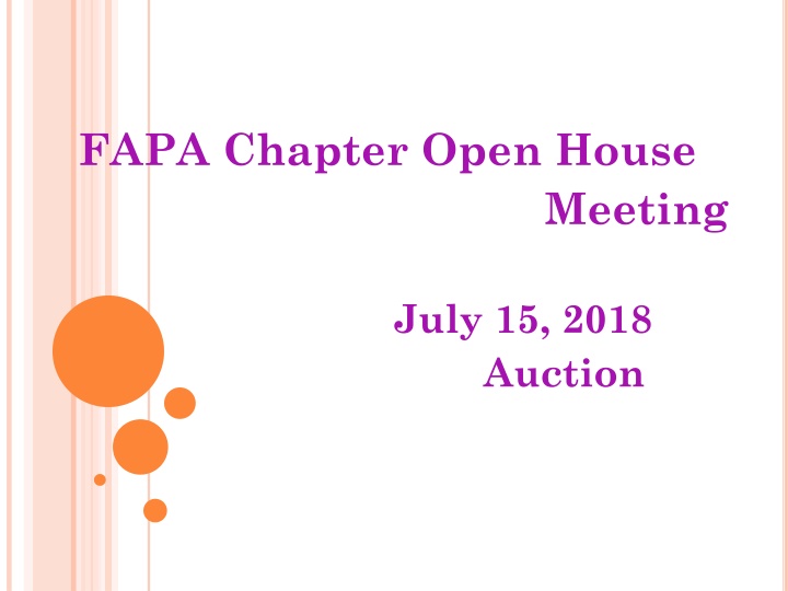 fapa chapter open house