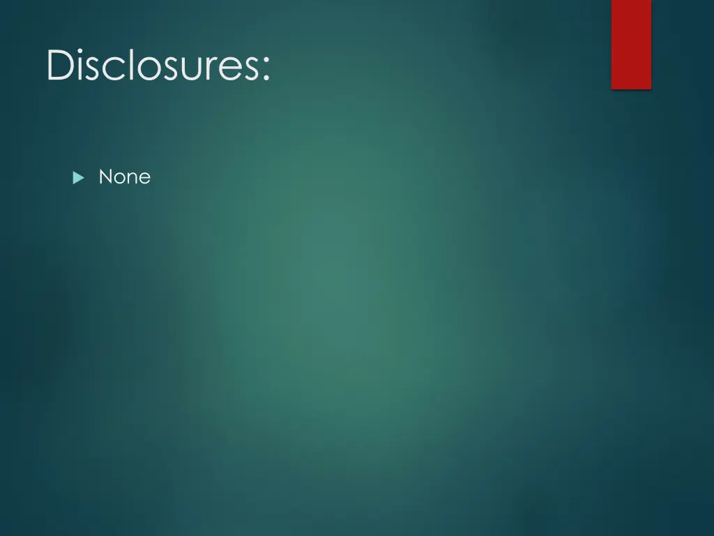 disclosures