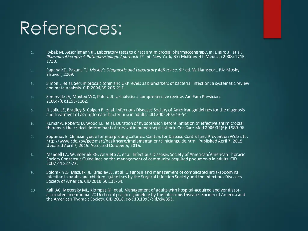 references