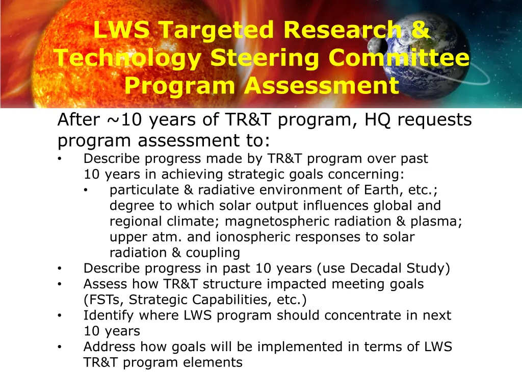 lws targeted research