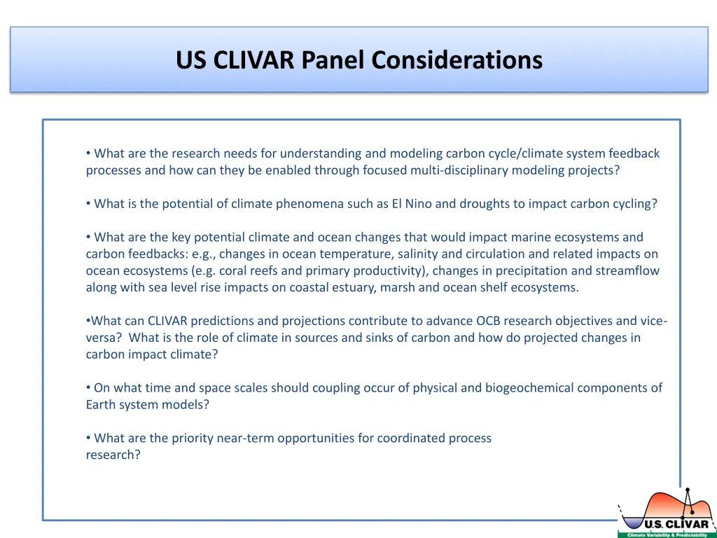 us clivar panel considerations 1