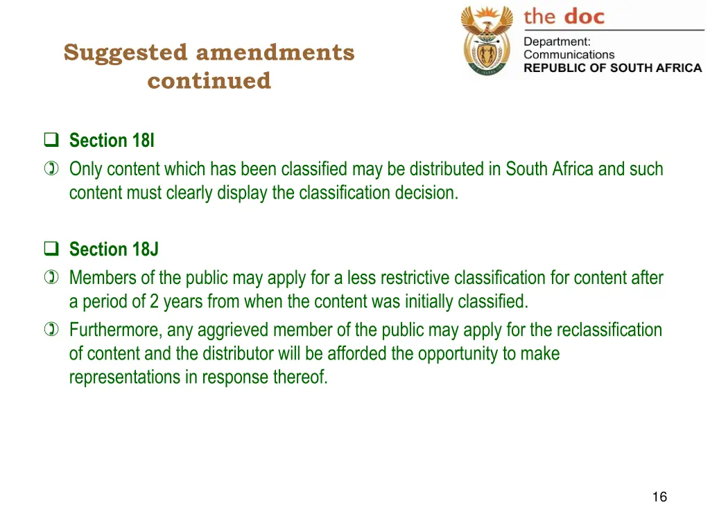 suggested amendments continued 10