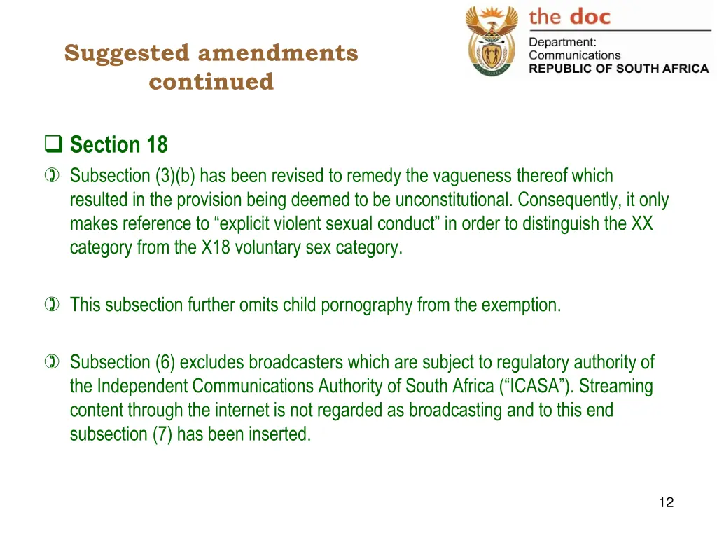 suggested amendments continued 6