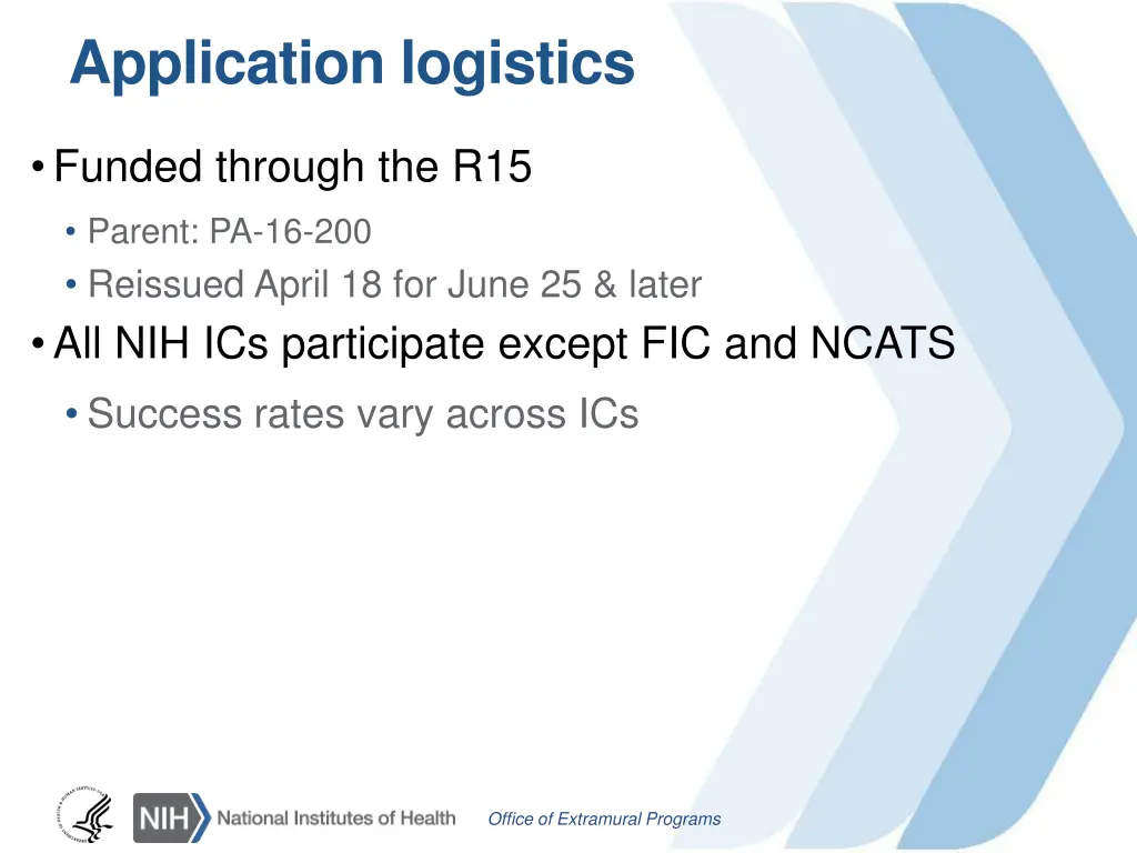 application logistics